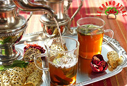 Thé à la menthe marrocain
